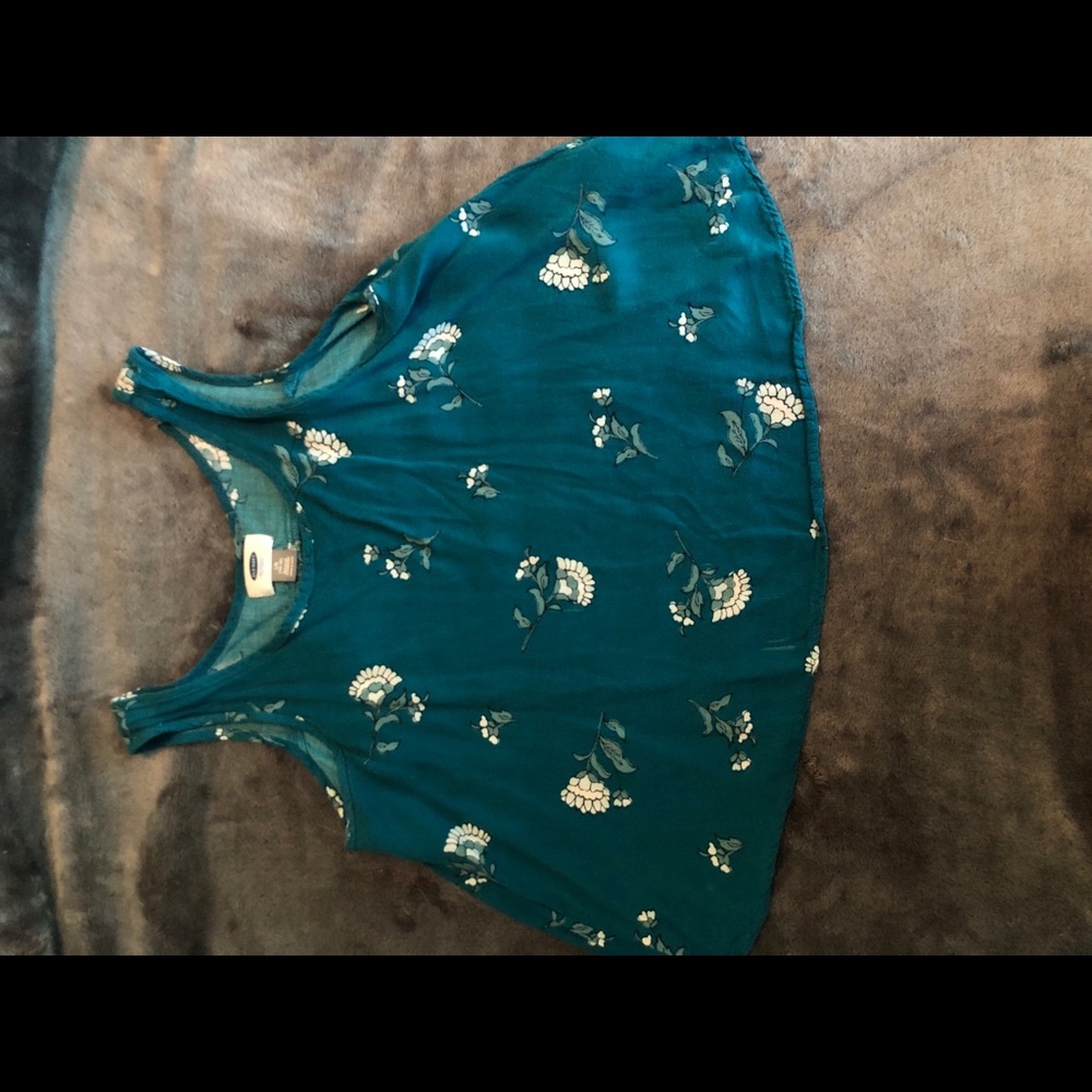 Blue tank top